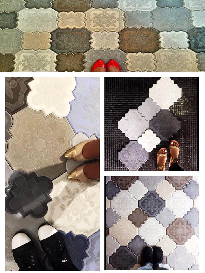 Arteco Collections of concrete panels & tiles in Dubai Ivanka